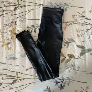 Spanx Faux Leather Leggings